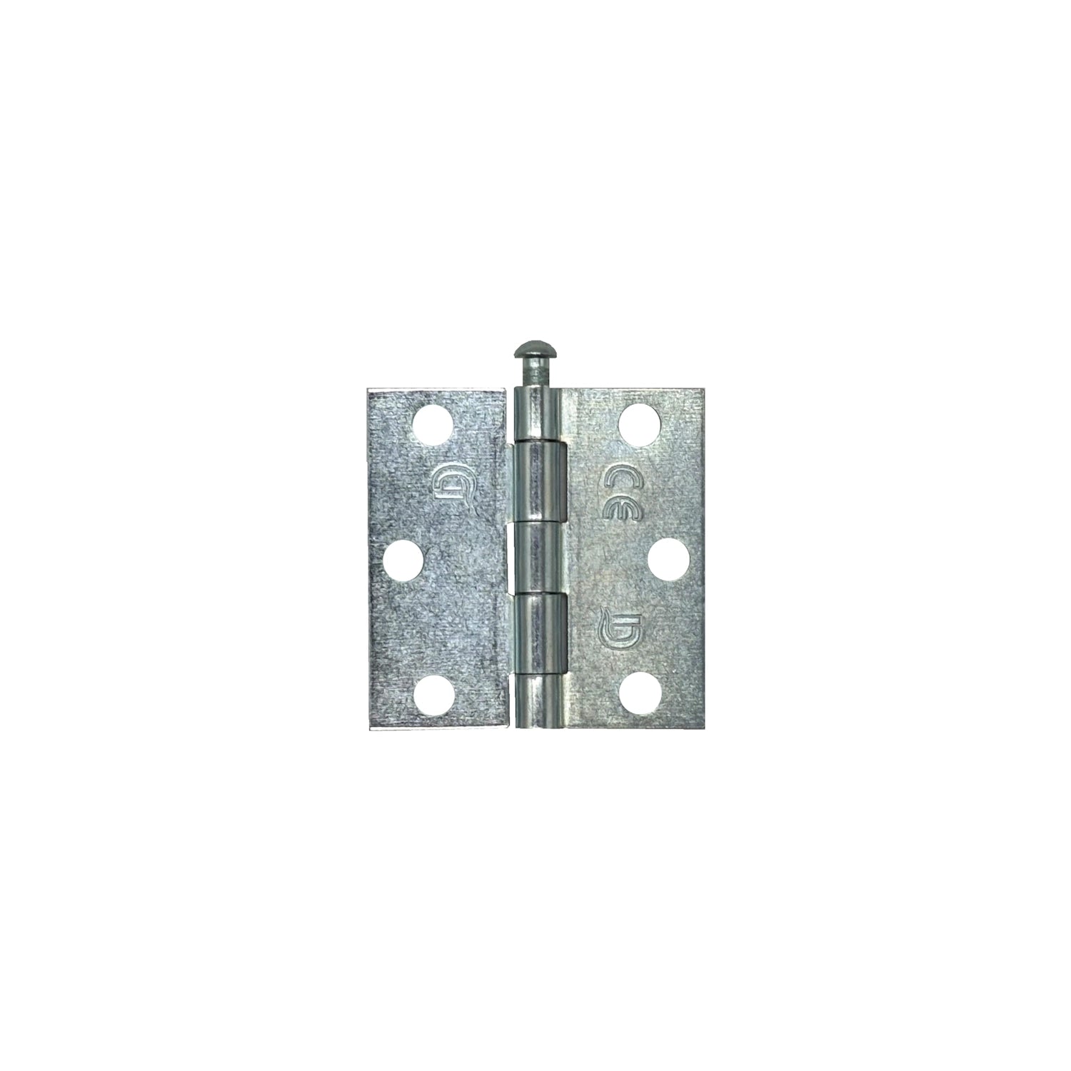 Dutchline - Deurscharnier Staal - Rechte Hoeken - 76X76X2Mm