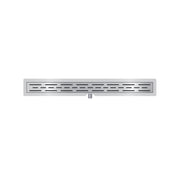 Dutchline - Douchegoot Met Flens En Rooster - Rvs - 1000X70Mm