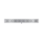 Dutchline - Douchegoot Met Flens En Rooster - Rvs - 1200X70Mm