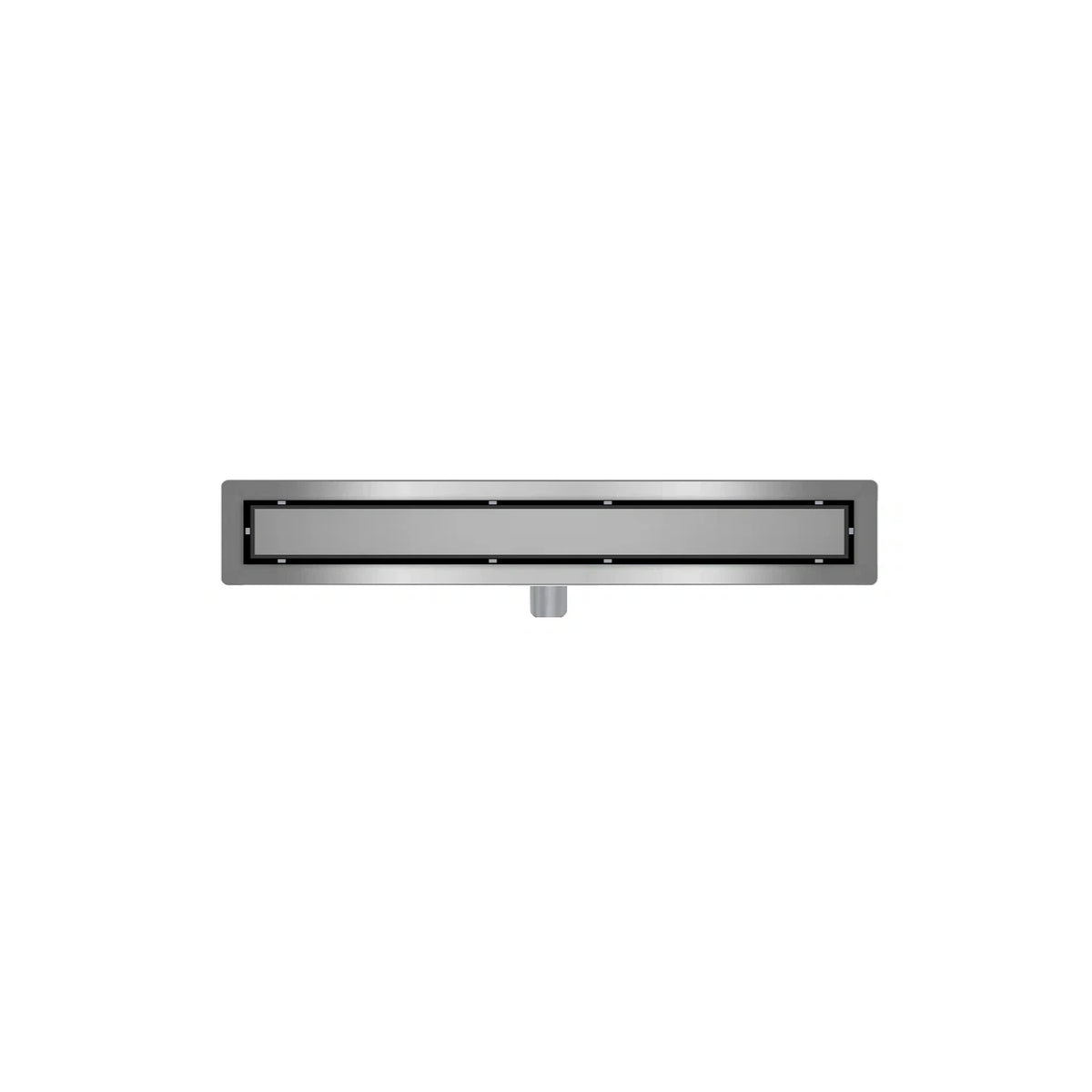 DutchLine -  Douchegoot met flens en tegelrooster - RVS - 800x70mm