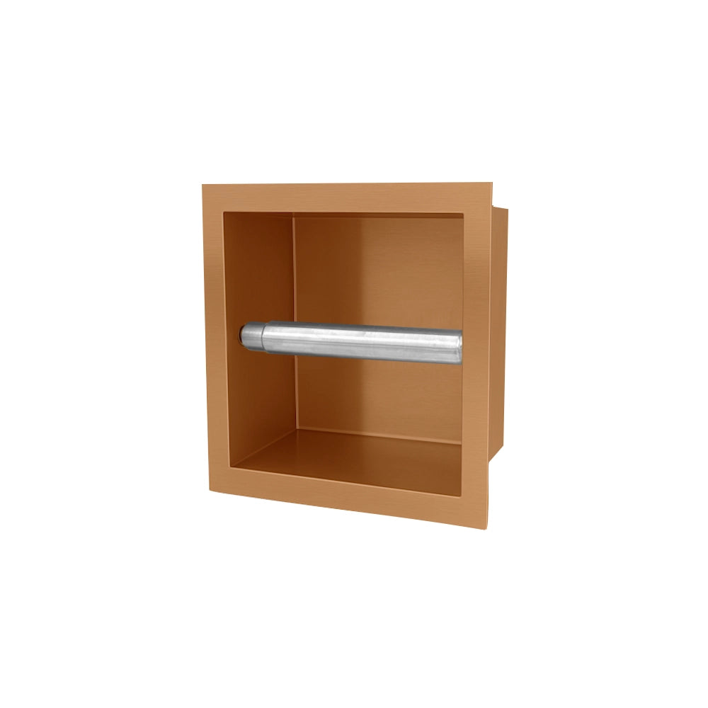 Dutchline - Losse Inbouw Toiletrolhouder - 160*160*122