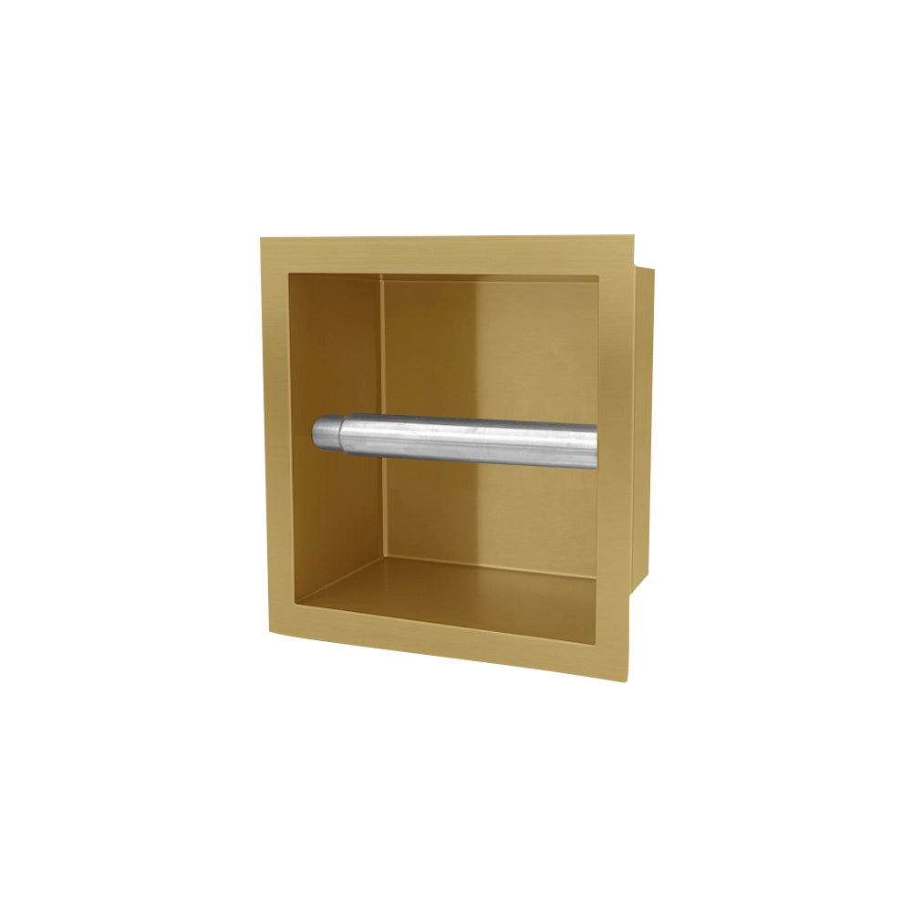 Dutchline - Losse Inbouw Toiletrolhouder - 160*160*122