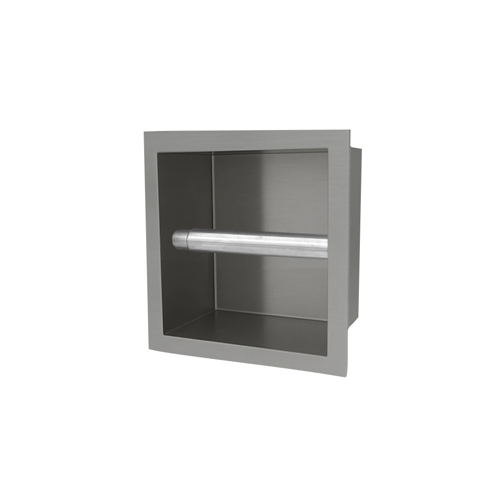 Dutchline - Losse Inbouw Toiletrolhouder - 160*160*122