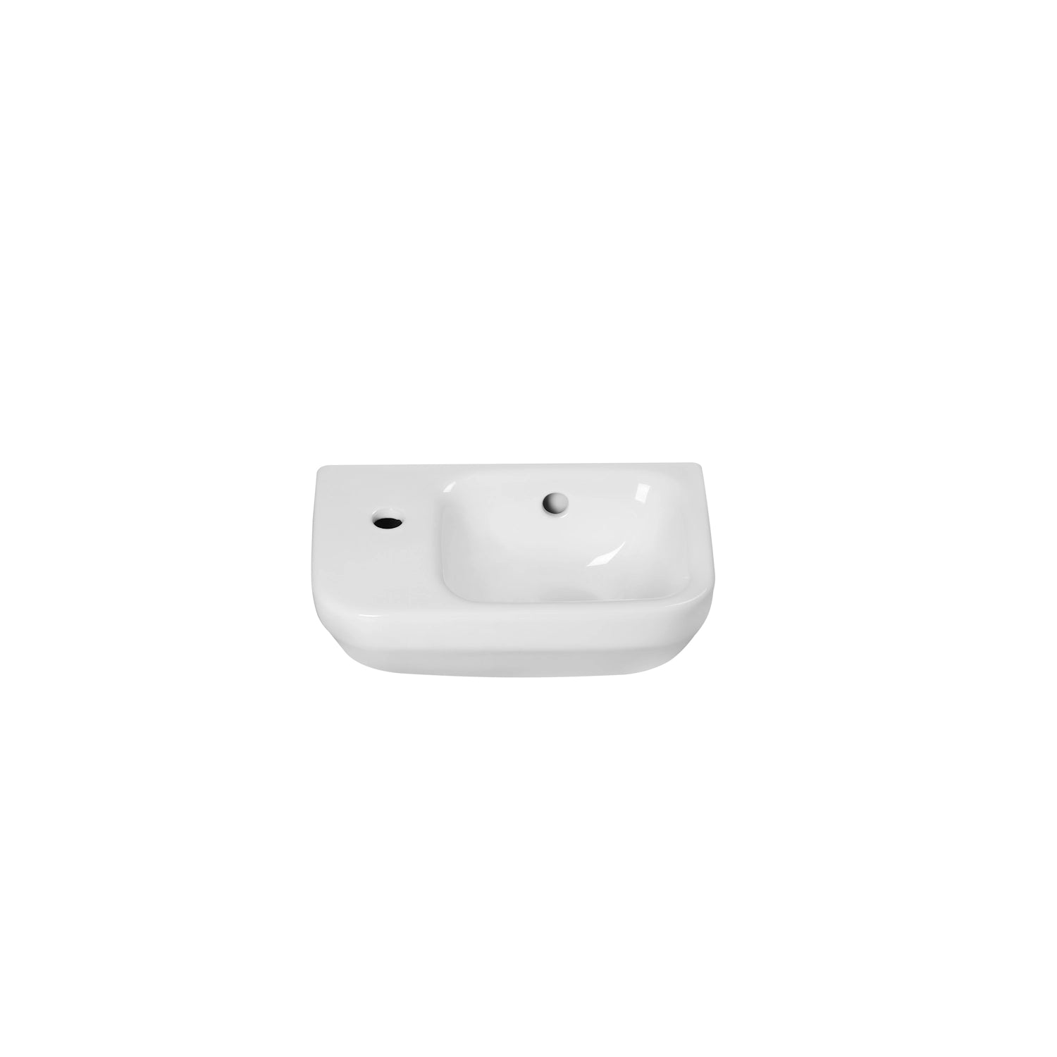 Dutchline Mini Smart Fontein - Glans Wit - Links