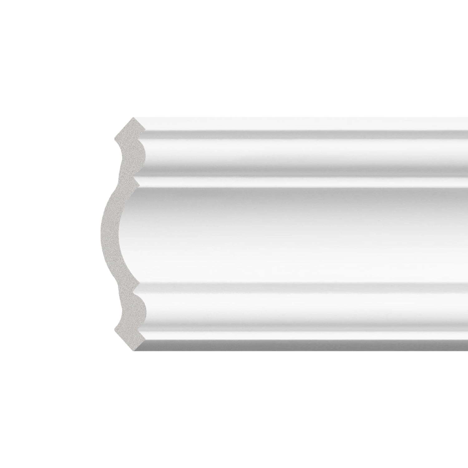 Dutchline - Ornament Mdf - Wit - 106X21X2250Mm