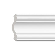 Dutchline - Ornament Mdf - Wit - 106X21X2250Mm