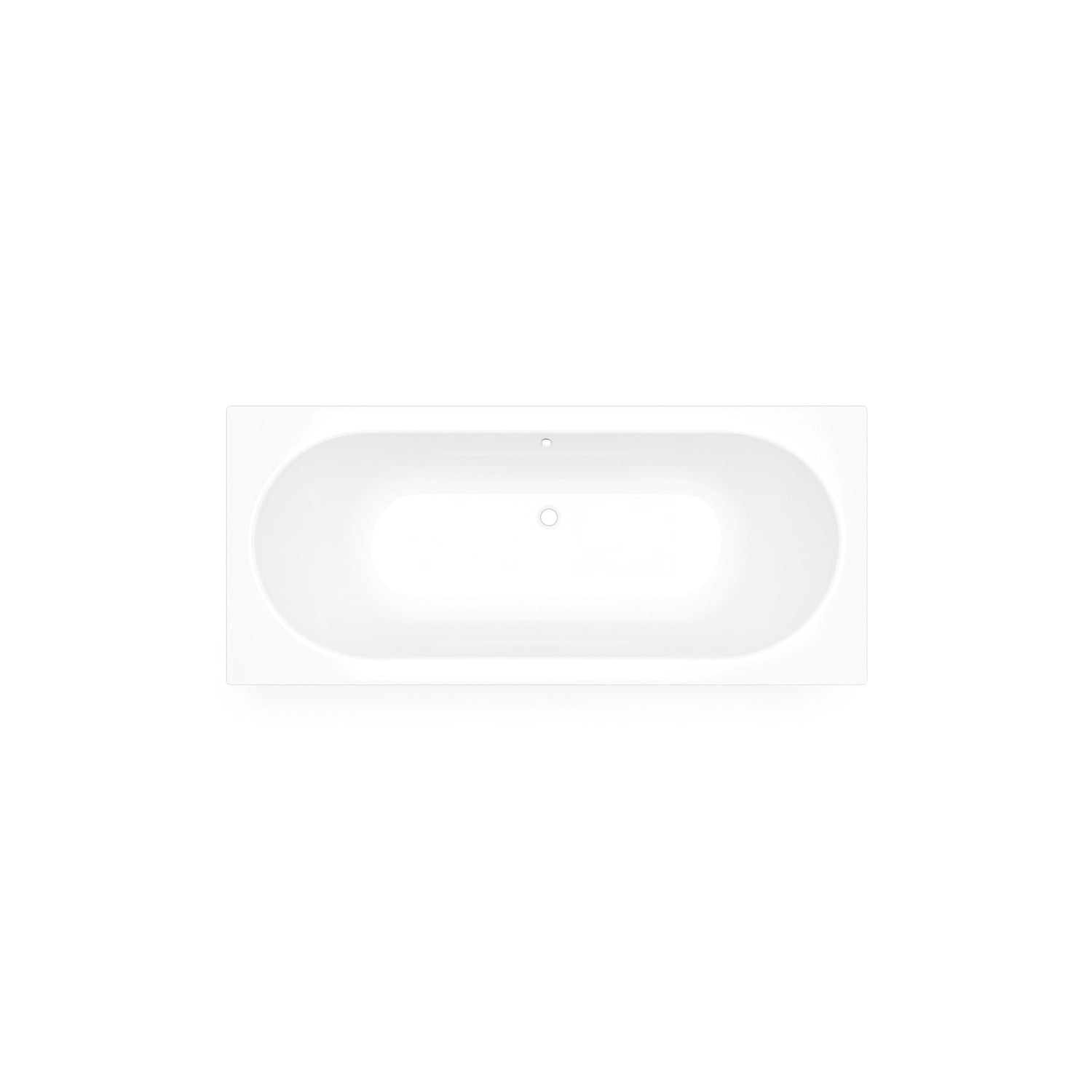 Dutchline - Drop Rd Inbouw Ligbad 1700X750X450