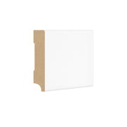 Dutchline - Rechte Plint Mdf - Wit - 70X15Mm
