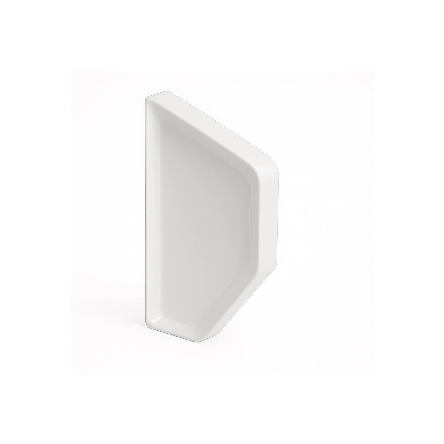 Dutchline - Urinoir Scheidingswand - Glans Wit - 455X650Mm