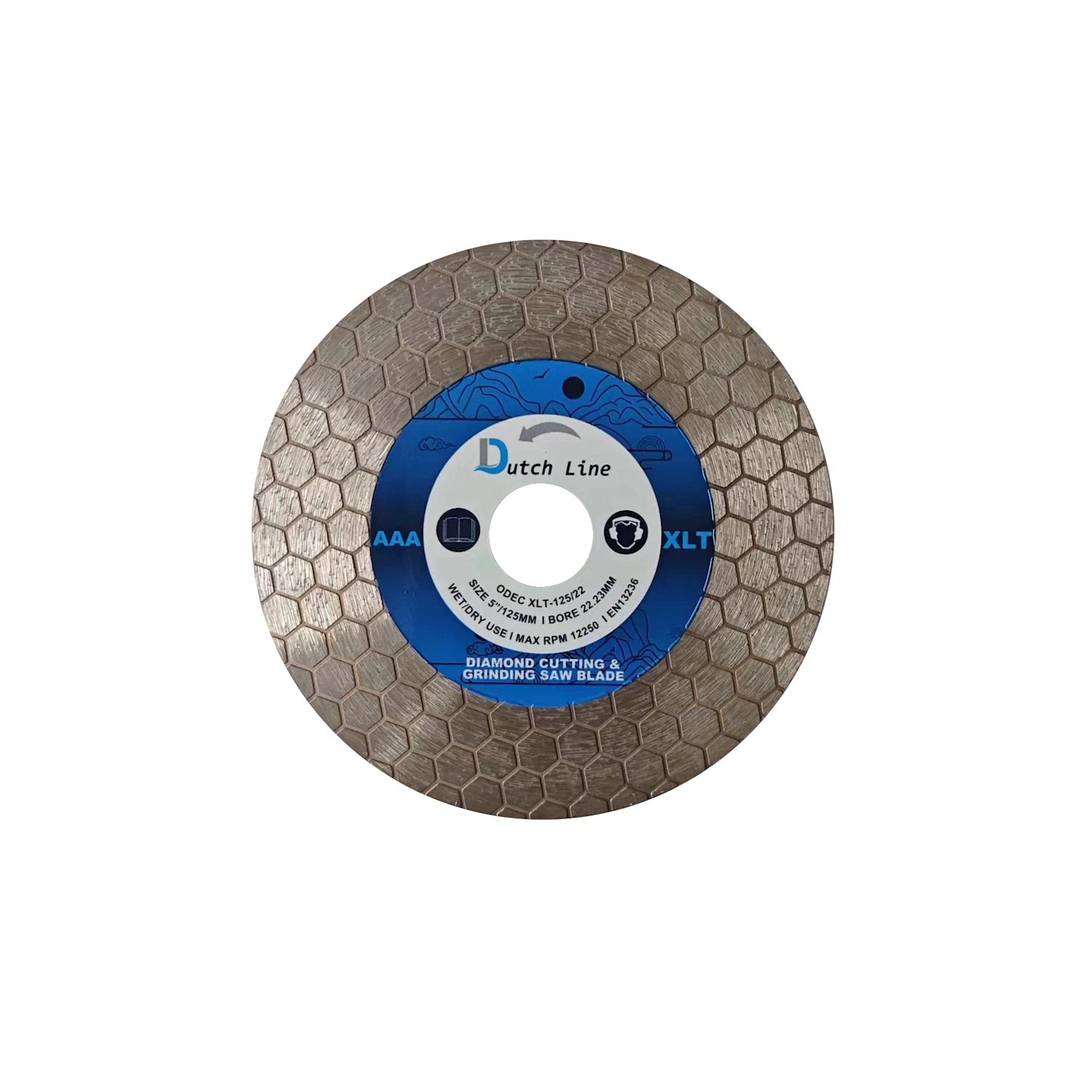 Dutchline - Schuur En Slijpschijf - 125Mm 22.23Mm