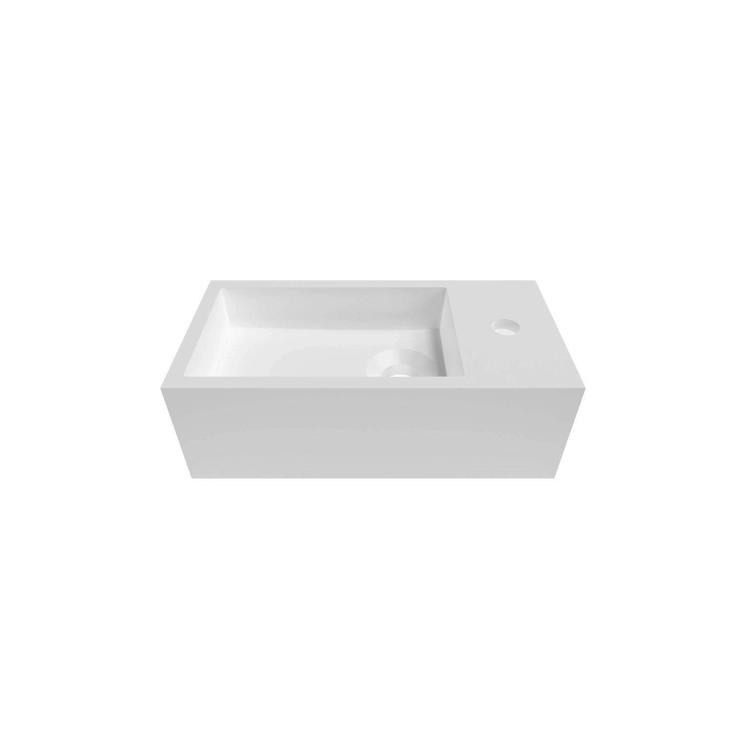 Dutchline - Solid.Surface Fontein - Rechts - 400X220X120Mm