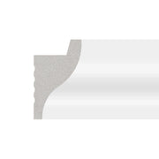 Dutchline - Wand Sierlijst Voor Ledstrip - Wit - 50X32.5X40X2250Mm