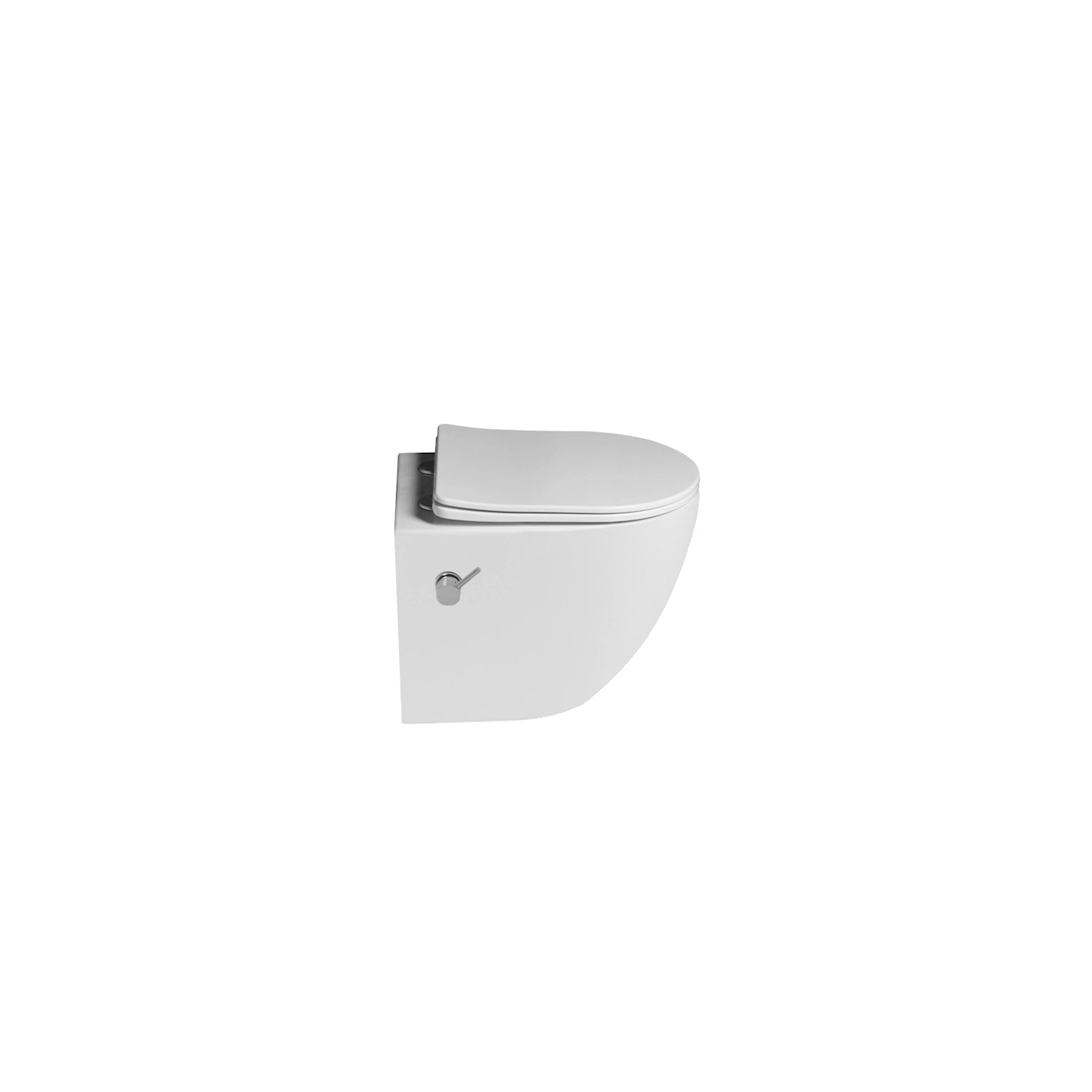 Dutchline - Wandcloset - Glans Wit - Luccio Rimless Ondiep - Met Bidetkraan-Functie
