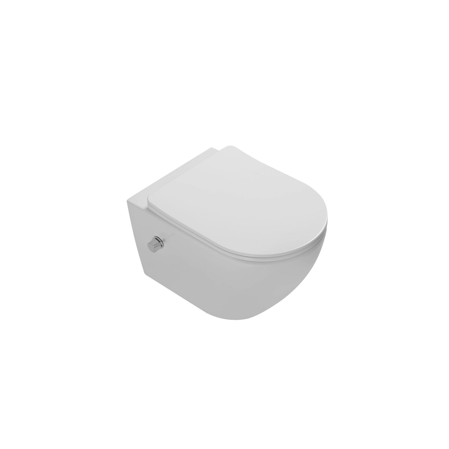 Dutchline - Wandcloset - Mat Wit - Luccio Rimless - Met Bidet-Functie