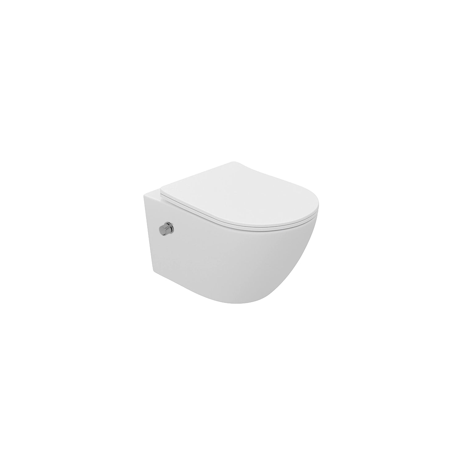 Dutchline - Wandcloset - Mat Wit - Luccio Rimless - Met Bidet-Functie