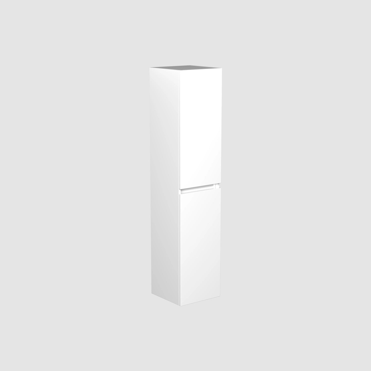 Dutchline Badmeubel Kolomkast Glans Wit 160X35Cm 2 Deuren