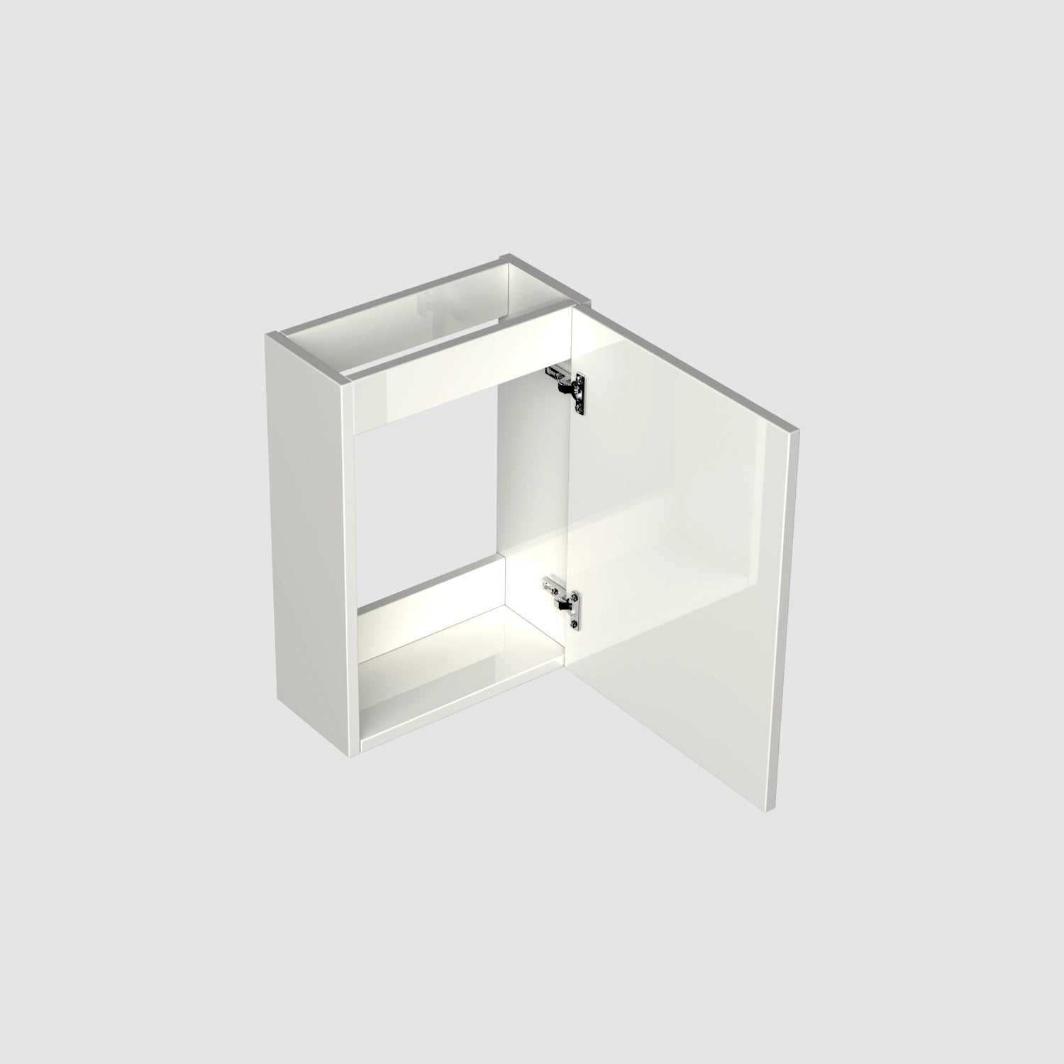 Dutchline Badmeubel Onderkast Glans Wit 36X18Cm 1 Deur (Links/Rechts)