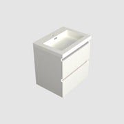 Dutchline Badmeubel Onderkast Glans Wit 60X46Cm 2 Lades 1 Uitsparing