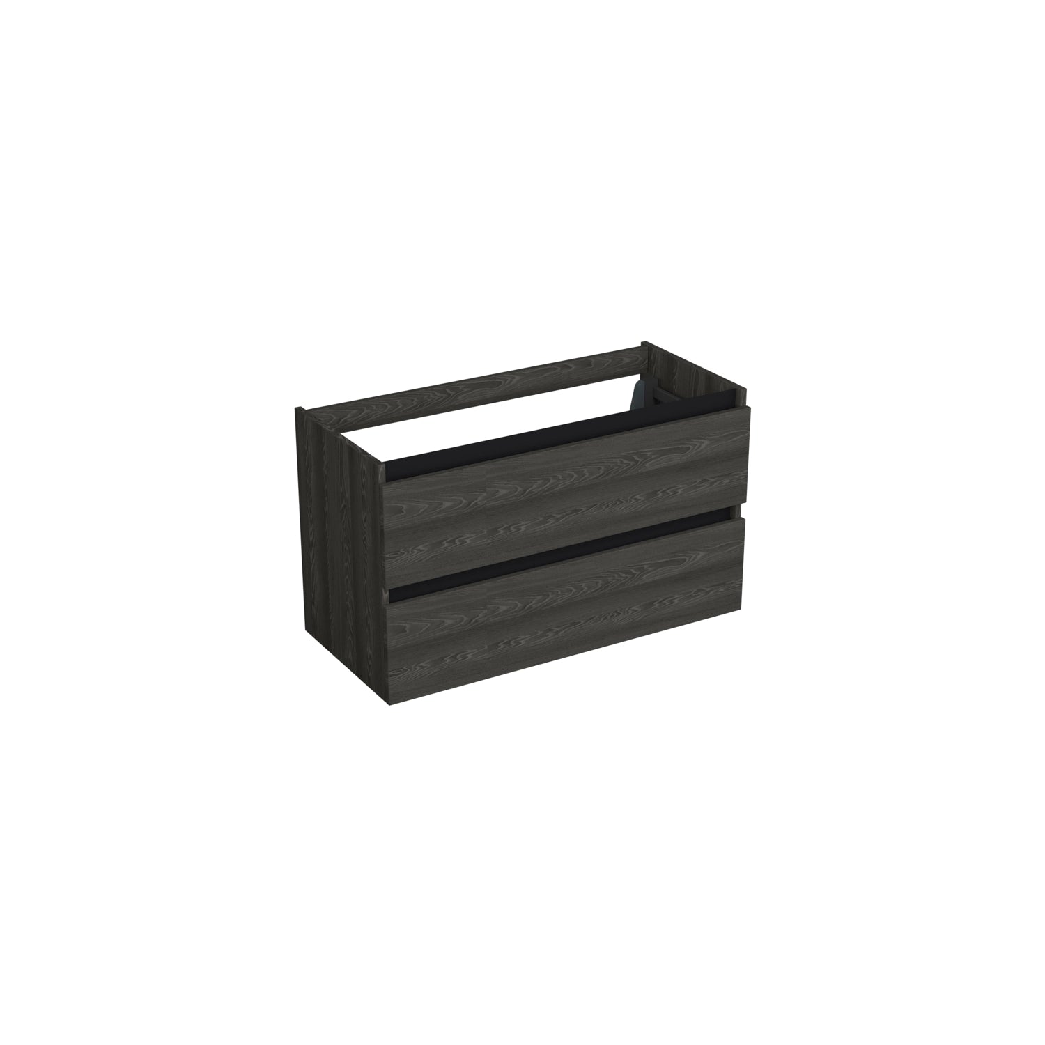 Dutchline Badmeubel Onderkast Lumiere 100X46Cm 2 Lades 1 Uitsparing