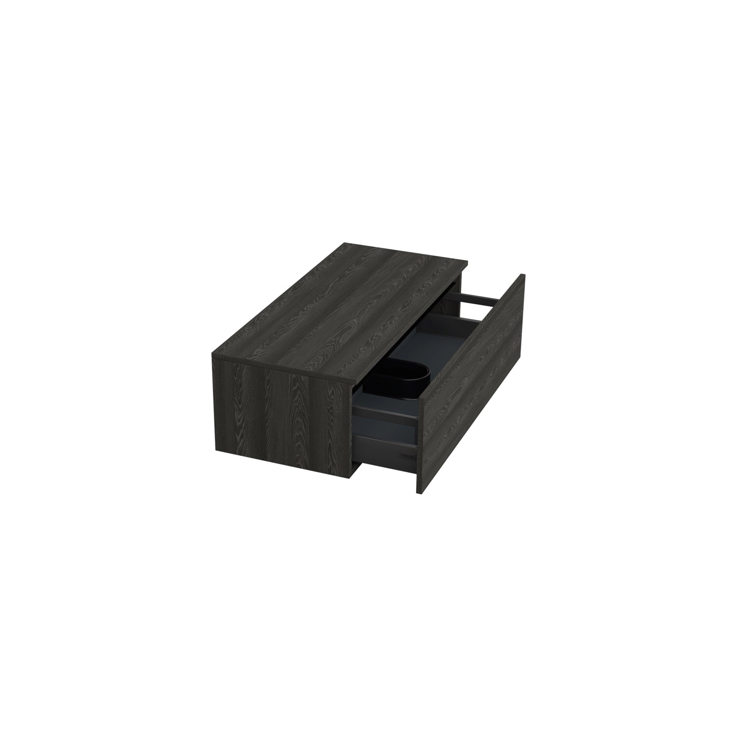 Dutchline Badmeubel Onderkast Lumiere 100X46Cm 1 Lade 1 Uitsparing