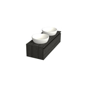 Dutchline Badmeubel Onderkast Lumiere 120X46Cm 1 Lade 2 Uitsparingen