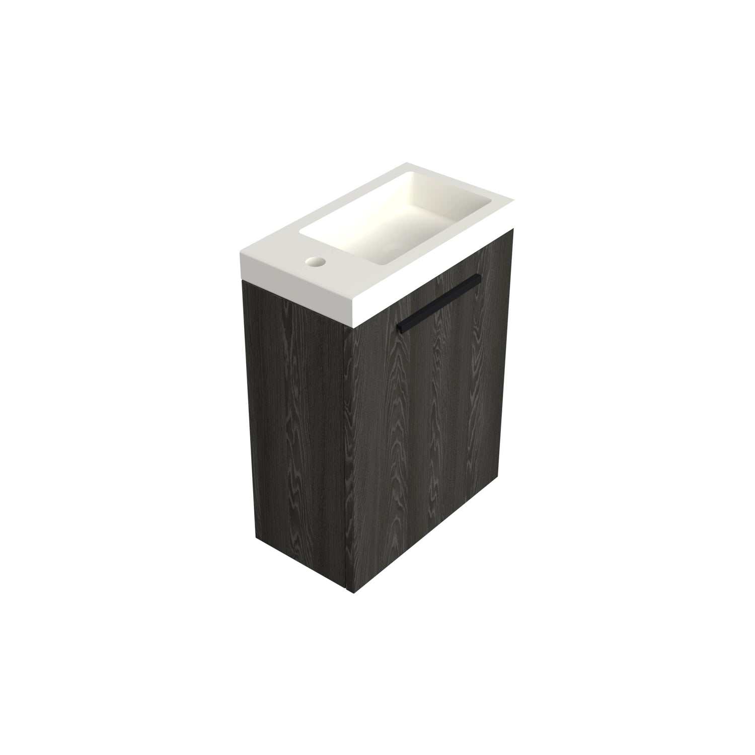 Dutchline Badmeubel Onderkast Lumiere 36X18Cm 1 Deur (Links/Rechts)