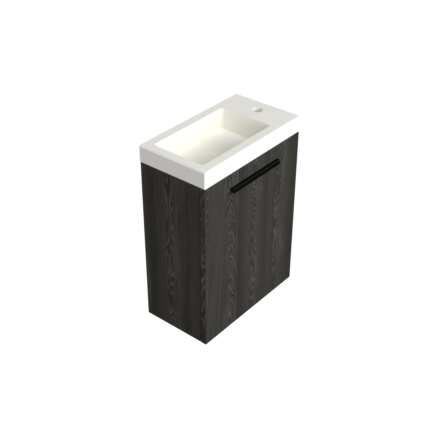 Dutchline Badmeubel Onderkast Lumiere 36X18Cm 1 Deur (Links/Rechts)