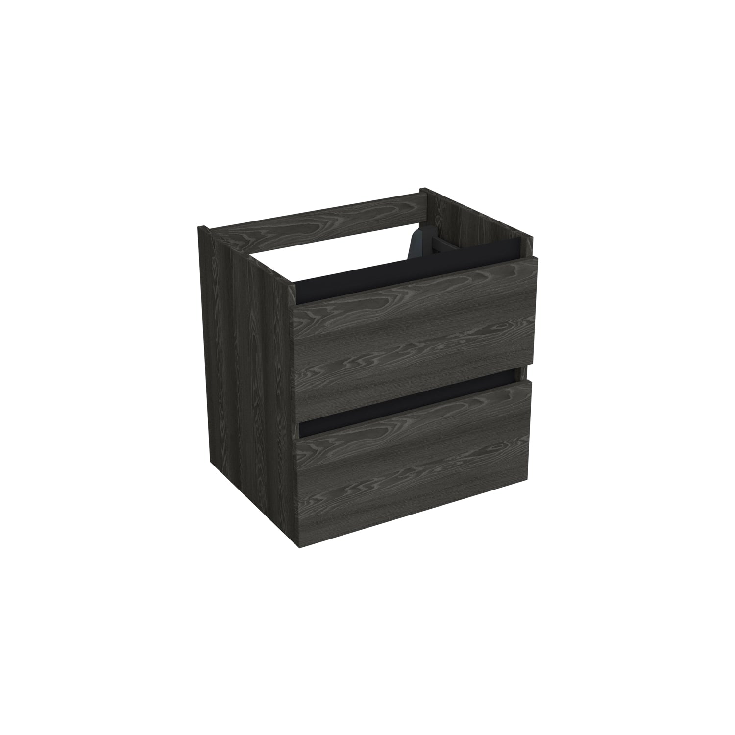 Dutchline Badmeubel Onderkast Lumiere 60X46Cm 2 Lades 1 Uitsparing