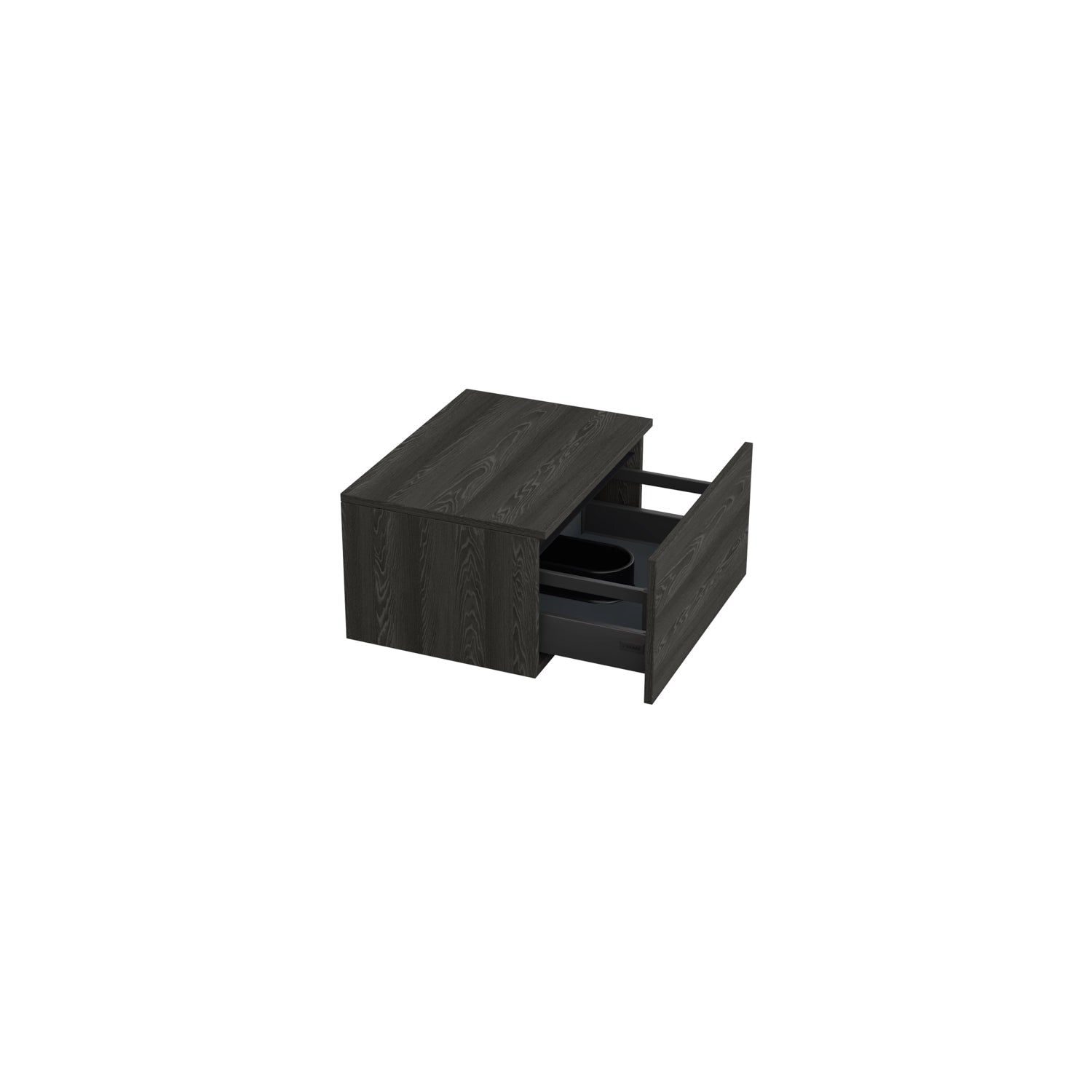 Dutchline Badmeubel Onderkast Lumiere 60X46Cm 1 Lade 1 Uitsparing