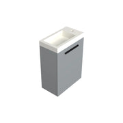 Dutchline Badmeubel Onderkast Mat Grijs 36X18Cm 1 Deur (Links/Rechts)