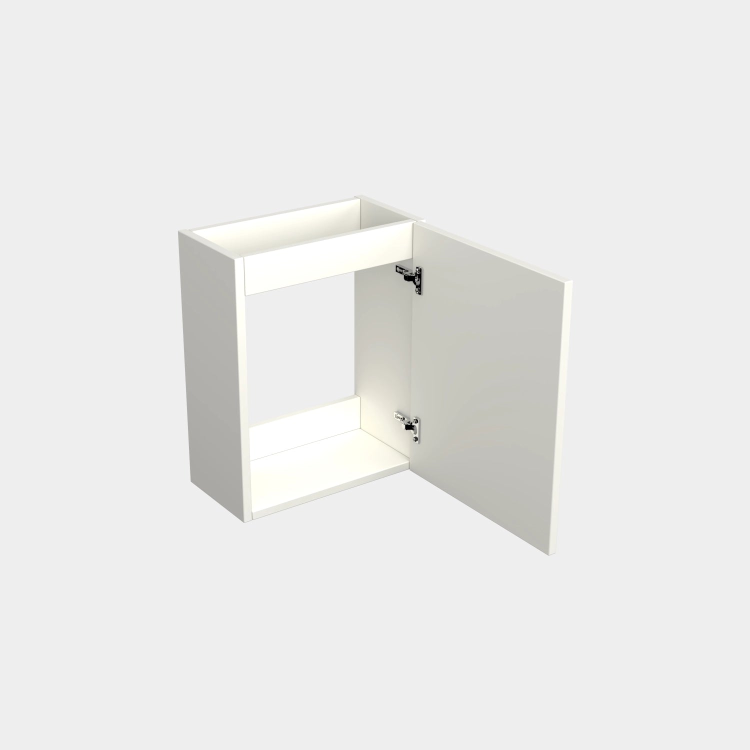 Dutchline Badmeubel Onderkast Mat Wit 36X18Cm 1 Deur (Links/Rechts)