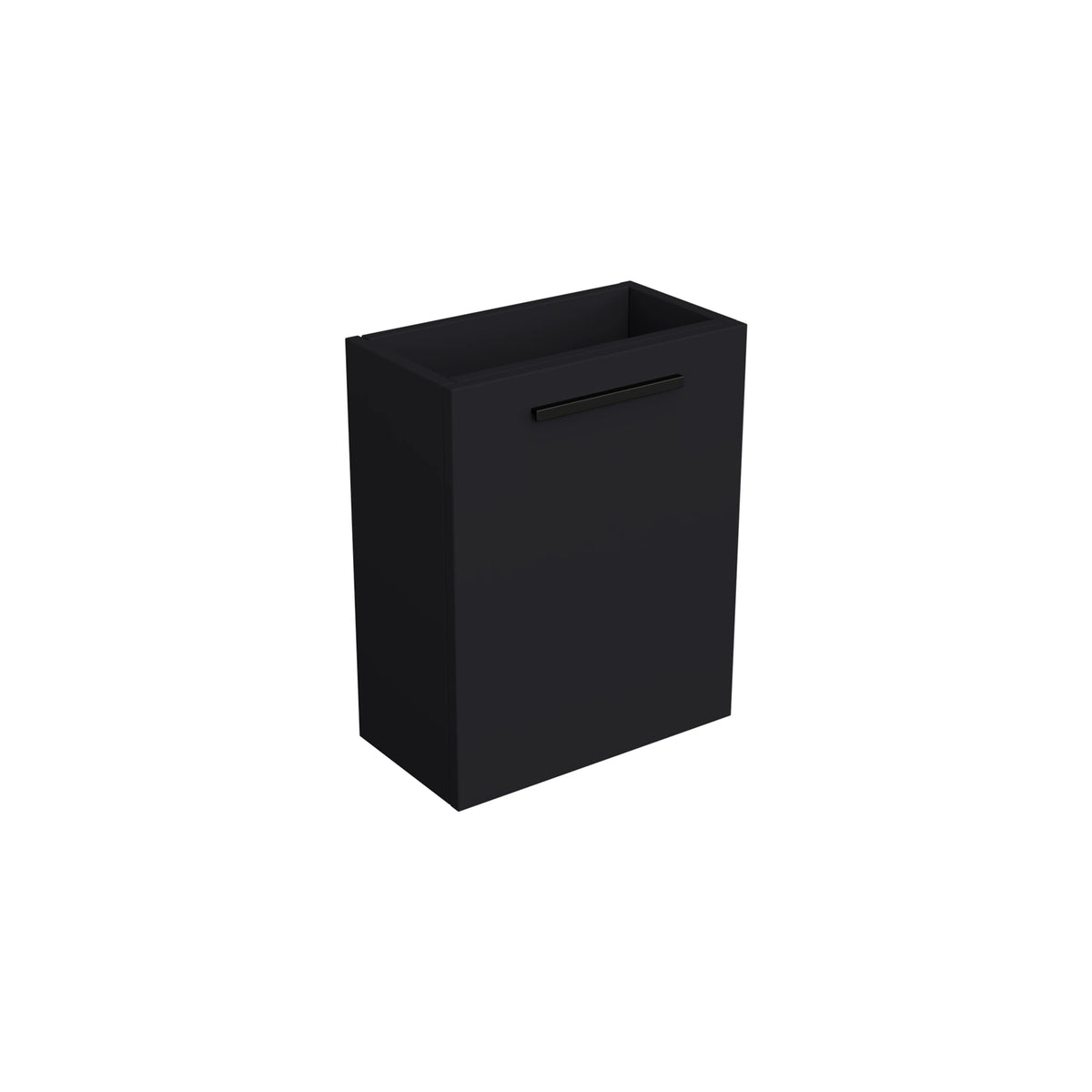 Dutchline Badmeubel Onderkast - Mat Zwart - 36x18cm - 1 Deur (Links/Rechts)