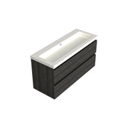 Dutchline Badmeubel Onderkast Midden Lumiere 120X46Cm 2 Lades 1 Uitsparing