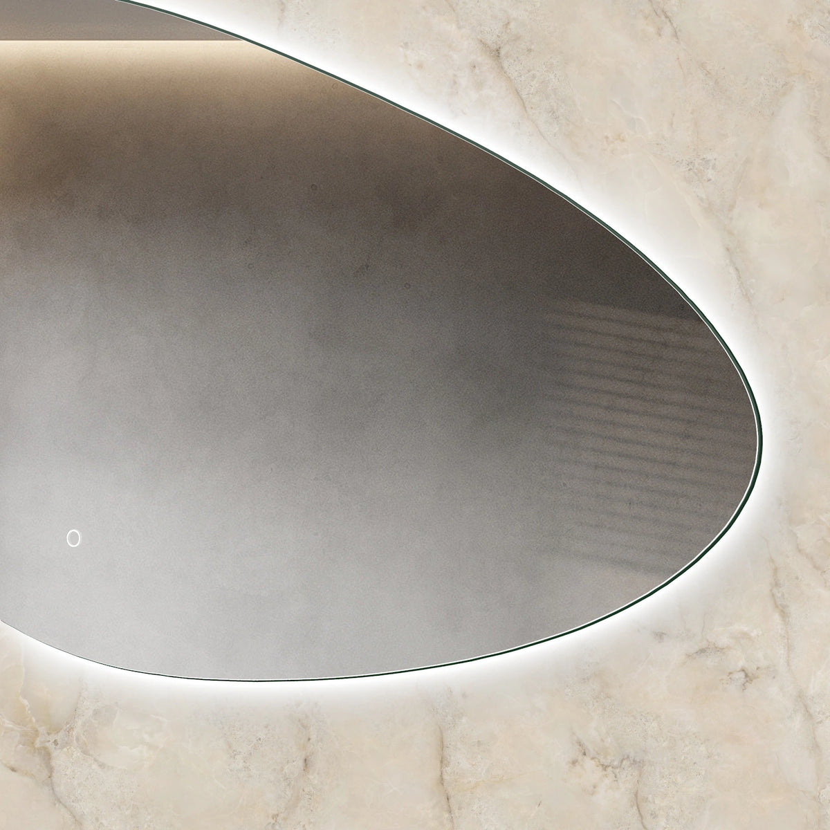 DutchLine - Elips Indirecte Ledspiegel - 1200x700mm