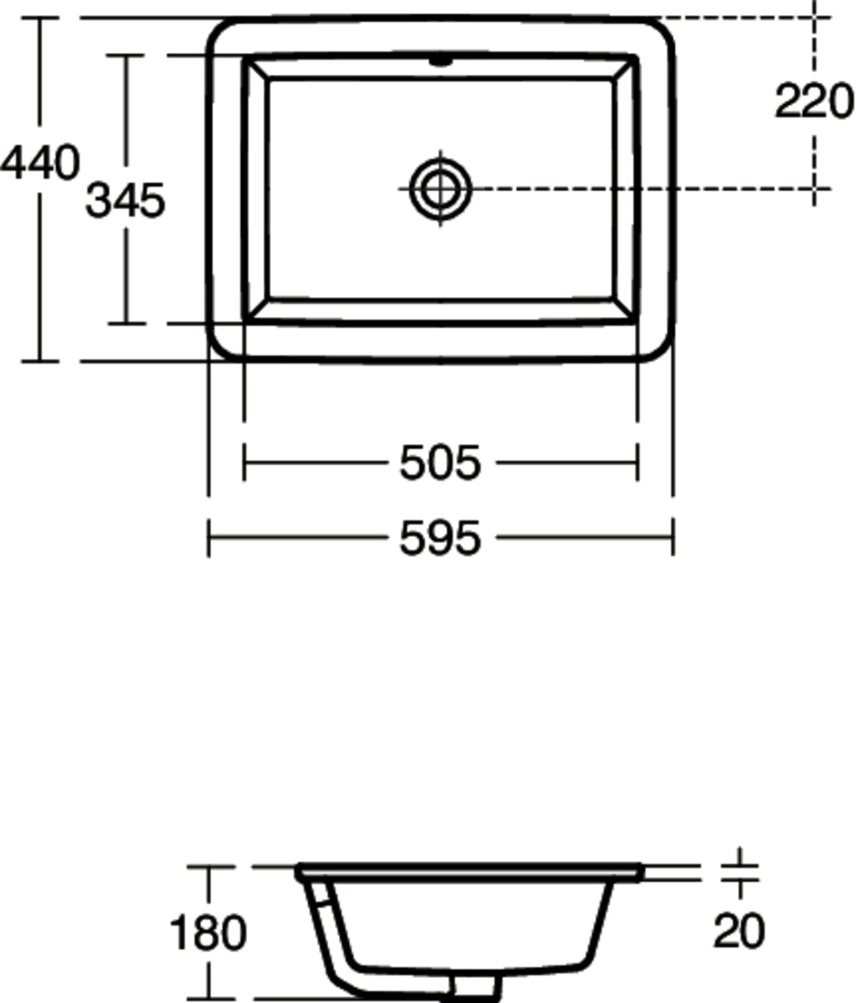 Ideal Standard Strada Wastafel