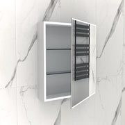 Dutchline - Quatro Spiegelkast Met Ledverlichting - 60