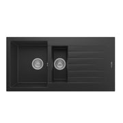 Realstone Troya 100 Granit Spoelbak Zwart