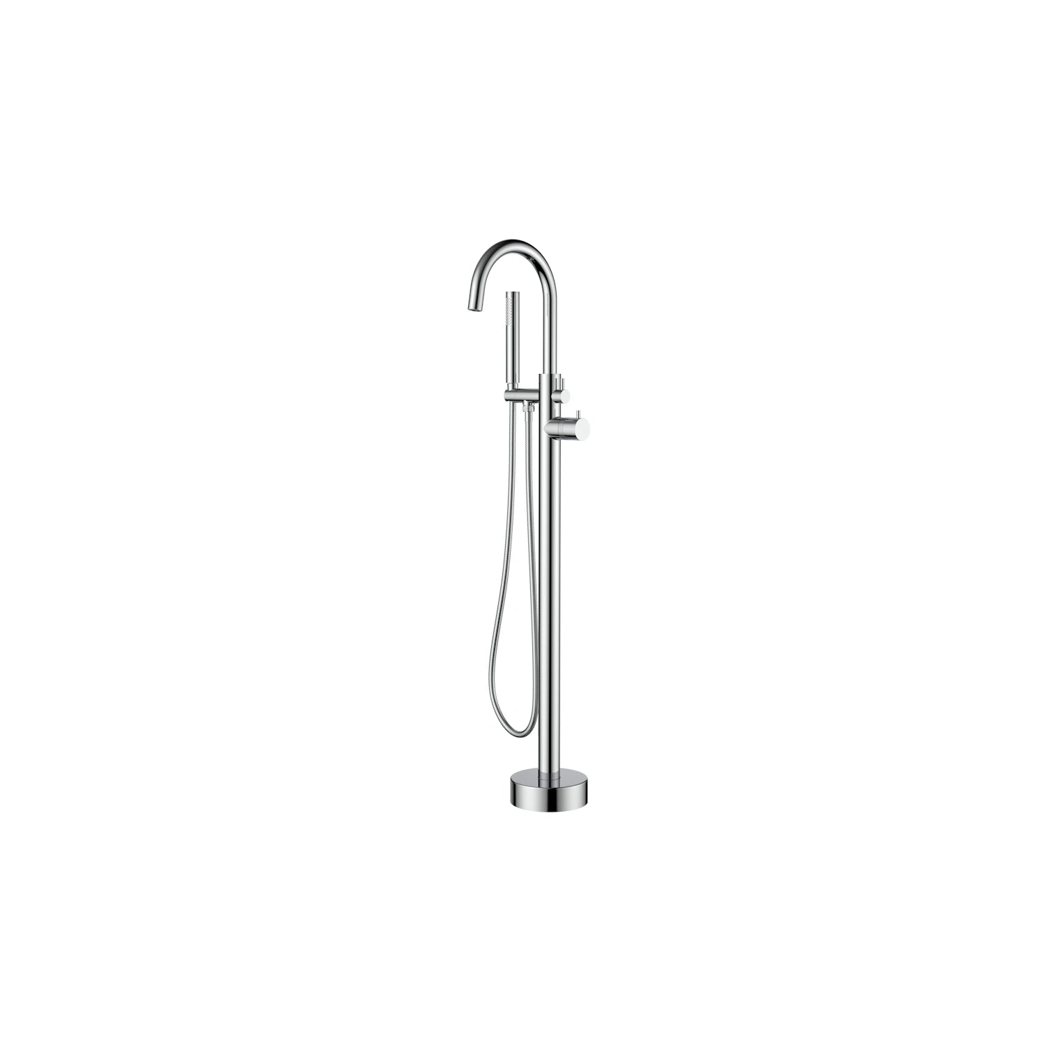Dutchline - S-Grip Vrijstaande Thermostatische Badmengkraan