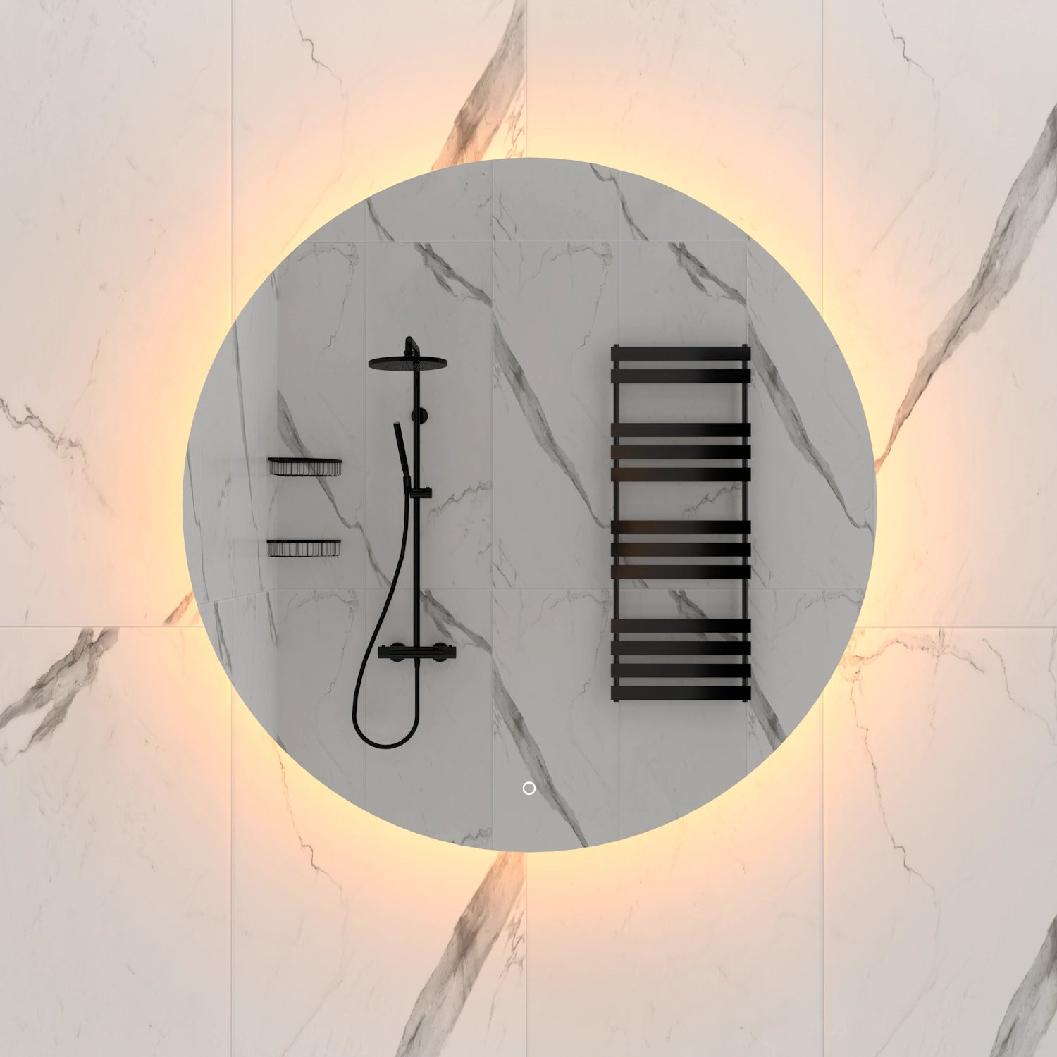 Dutchline - Soul Round Luxe Indirecte Ledspiegel - 100