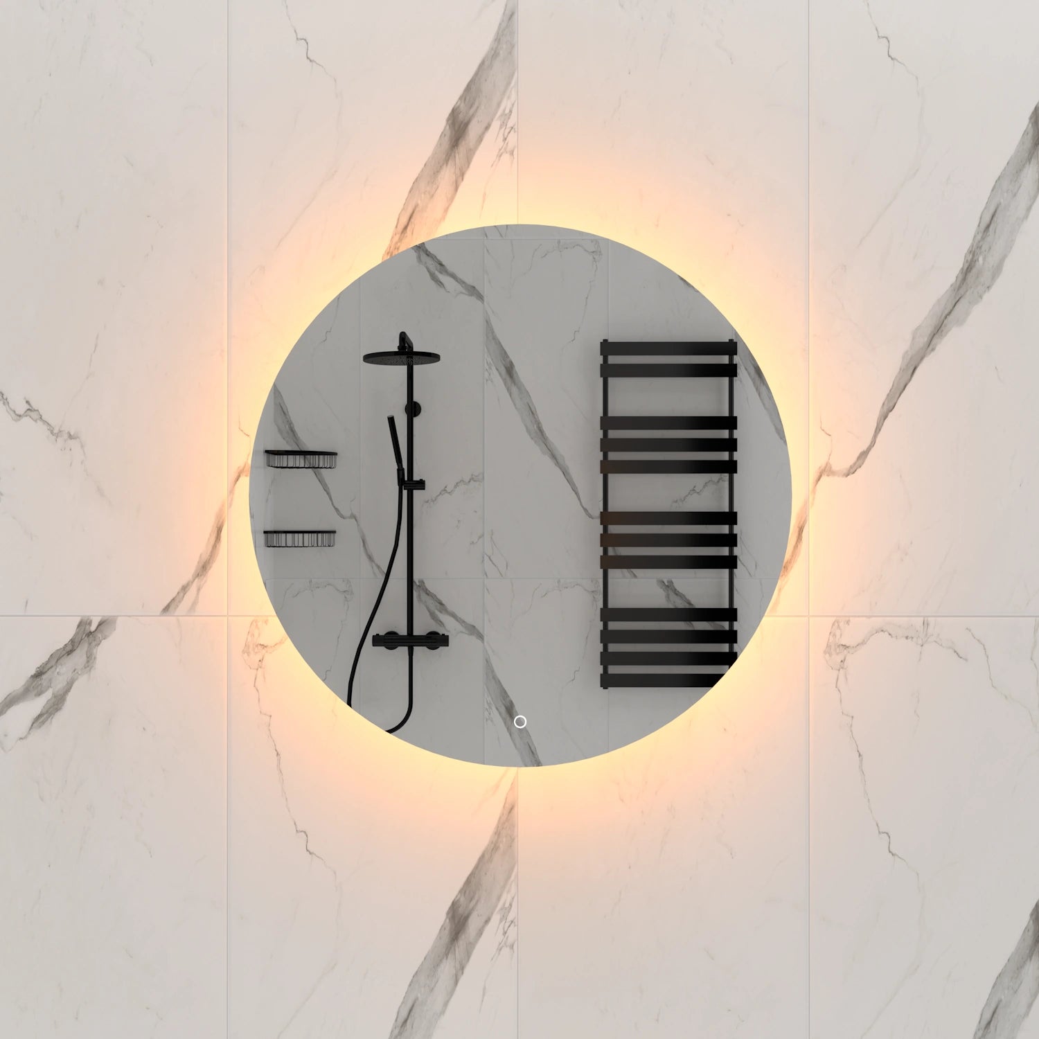 Dutchline - Soul Round Luxe Indirecte Ledspiegel - 80