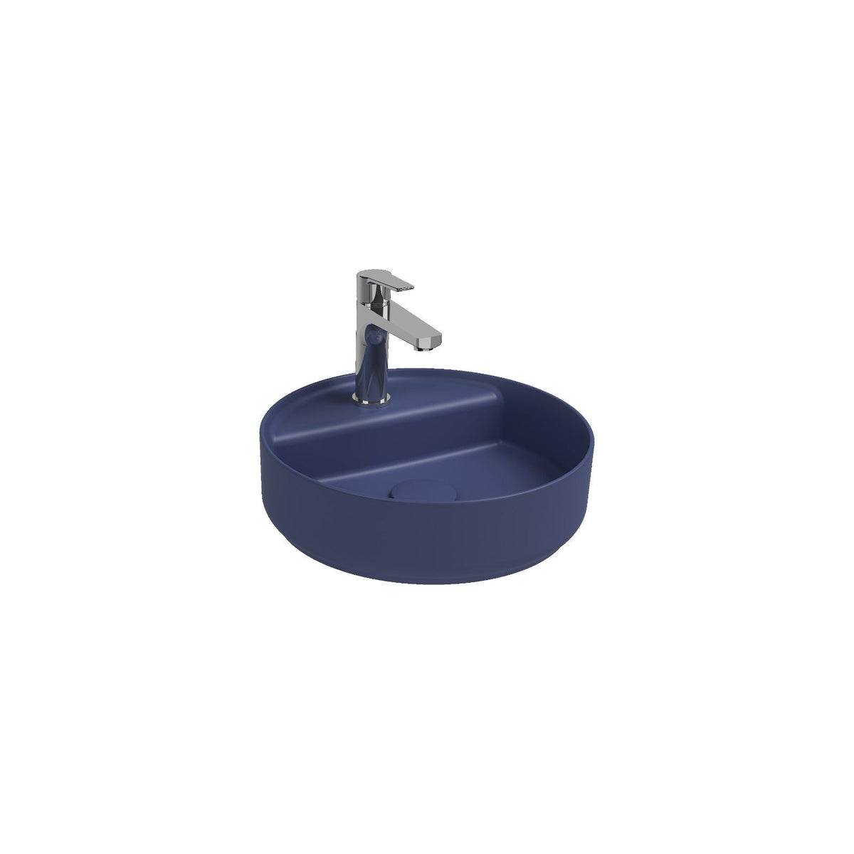 Isvea Infinity Wastafel 42 Cm, Blauw