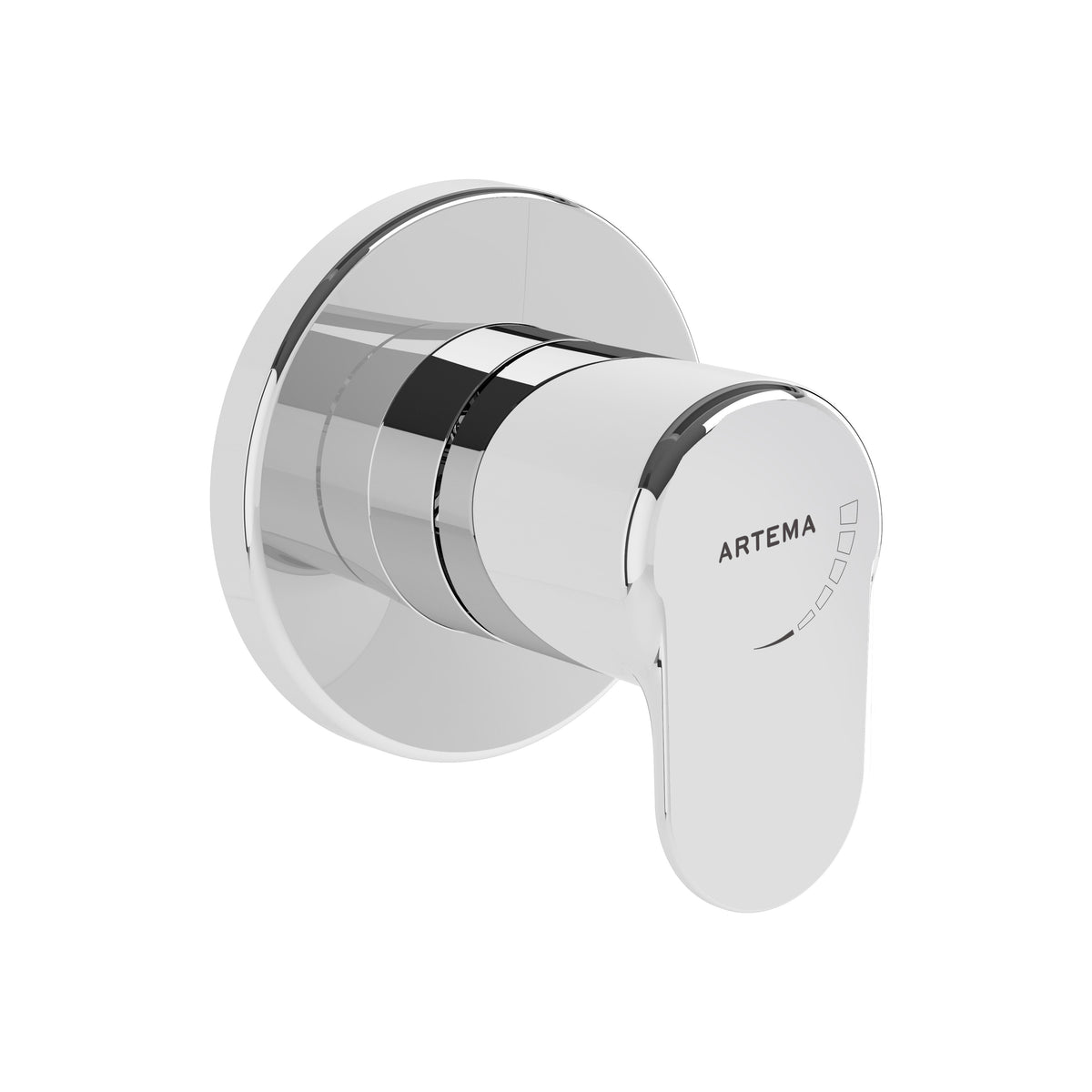VitrA Root Round Stopkraan Chroom Stopkranen   VitrA Root Round