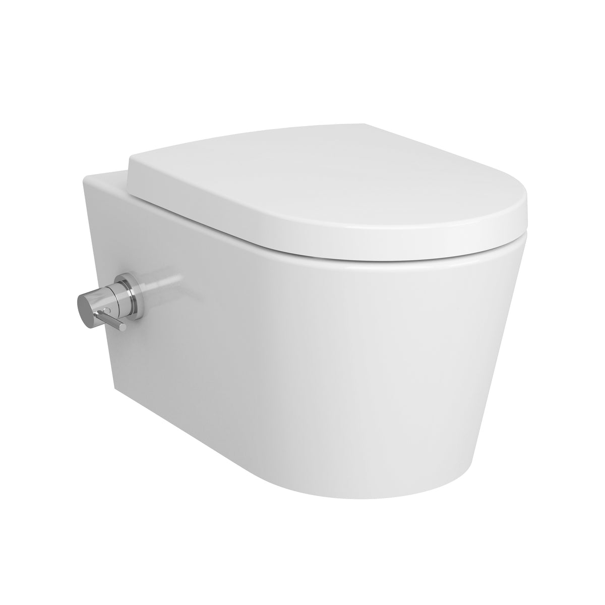 Vitra Nest Rim-Ex Wall-Hung Toilet With Thermostatic Bidet White