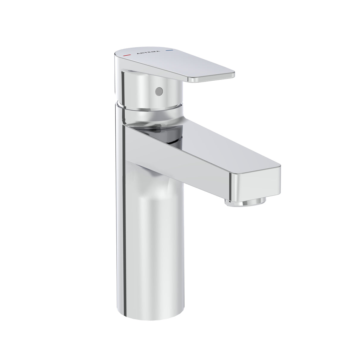 Vitra Flow Square Wastafelkraan - Hoog - Chroom
