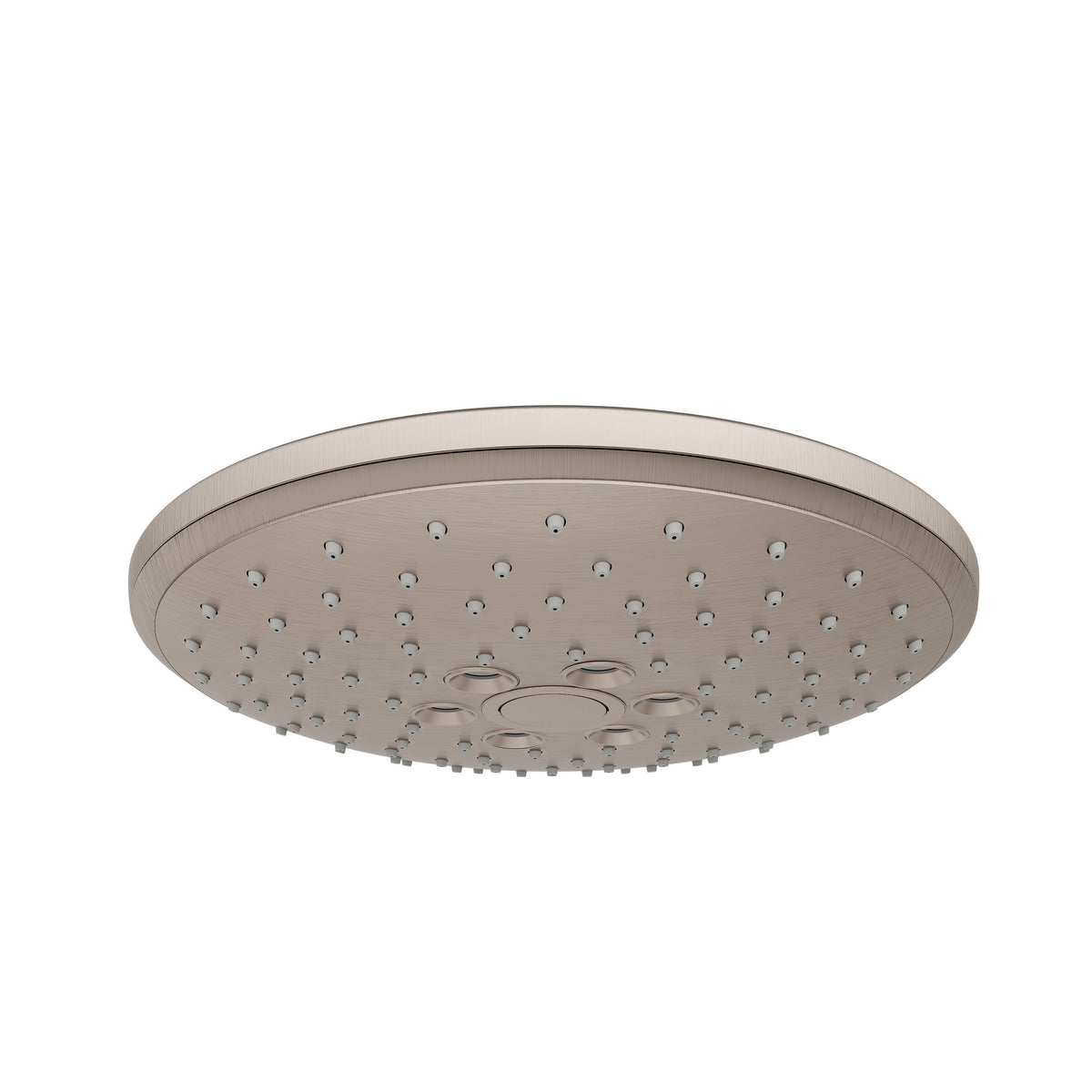VitrA Bliss Hoofddouche, Geborsteld Nikkel
