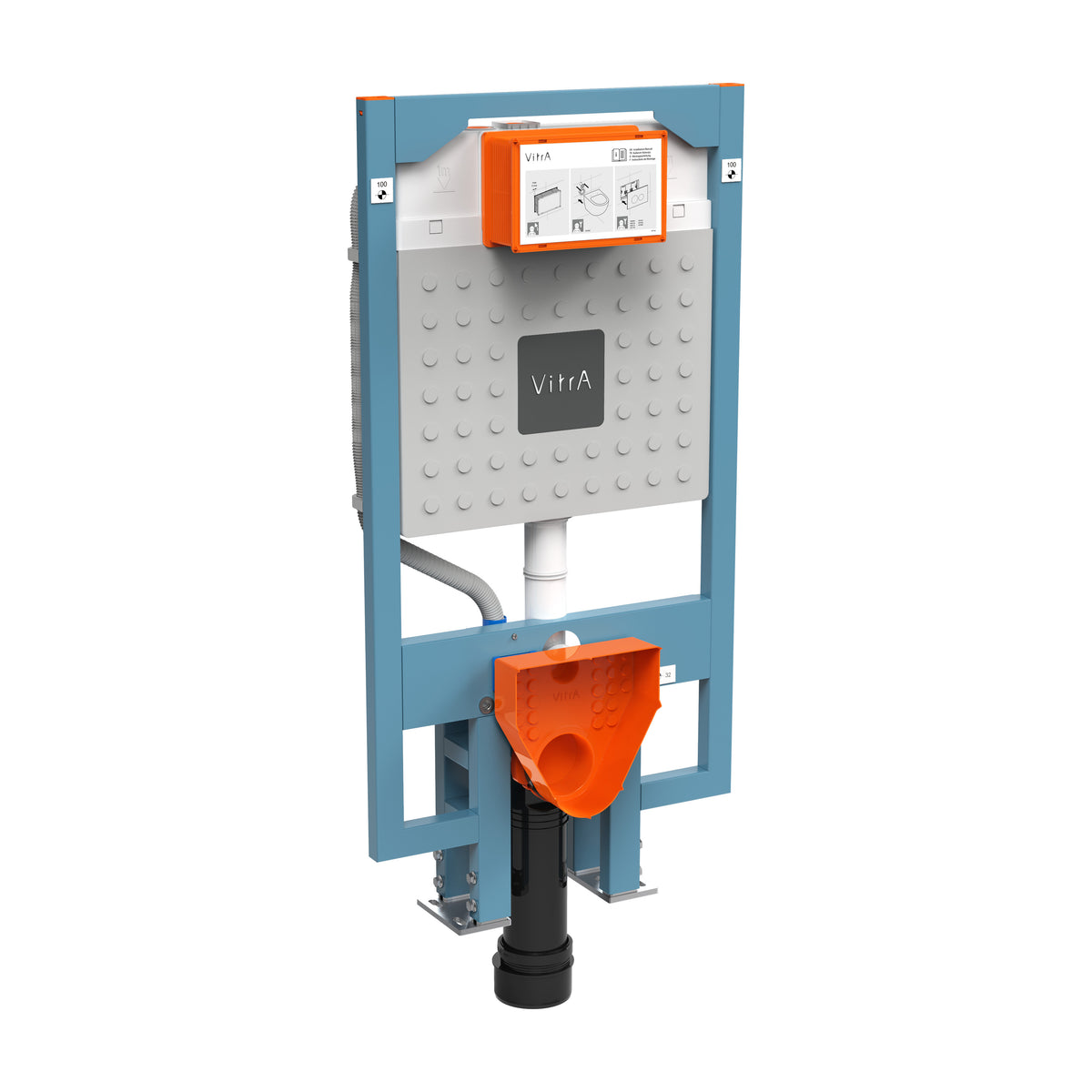 VitrA VFix Prime Inbouwreservoir - Vloer Inbouwreservoirs   VitrA VFix Prime