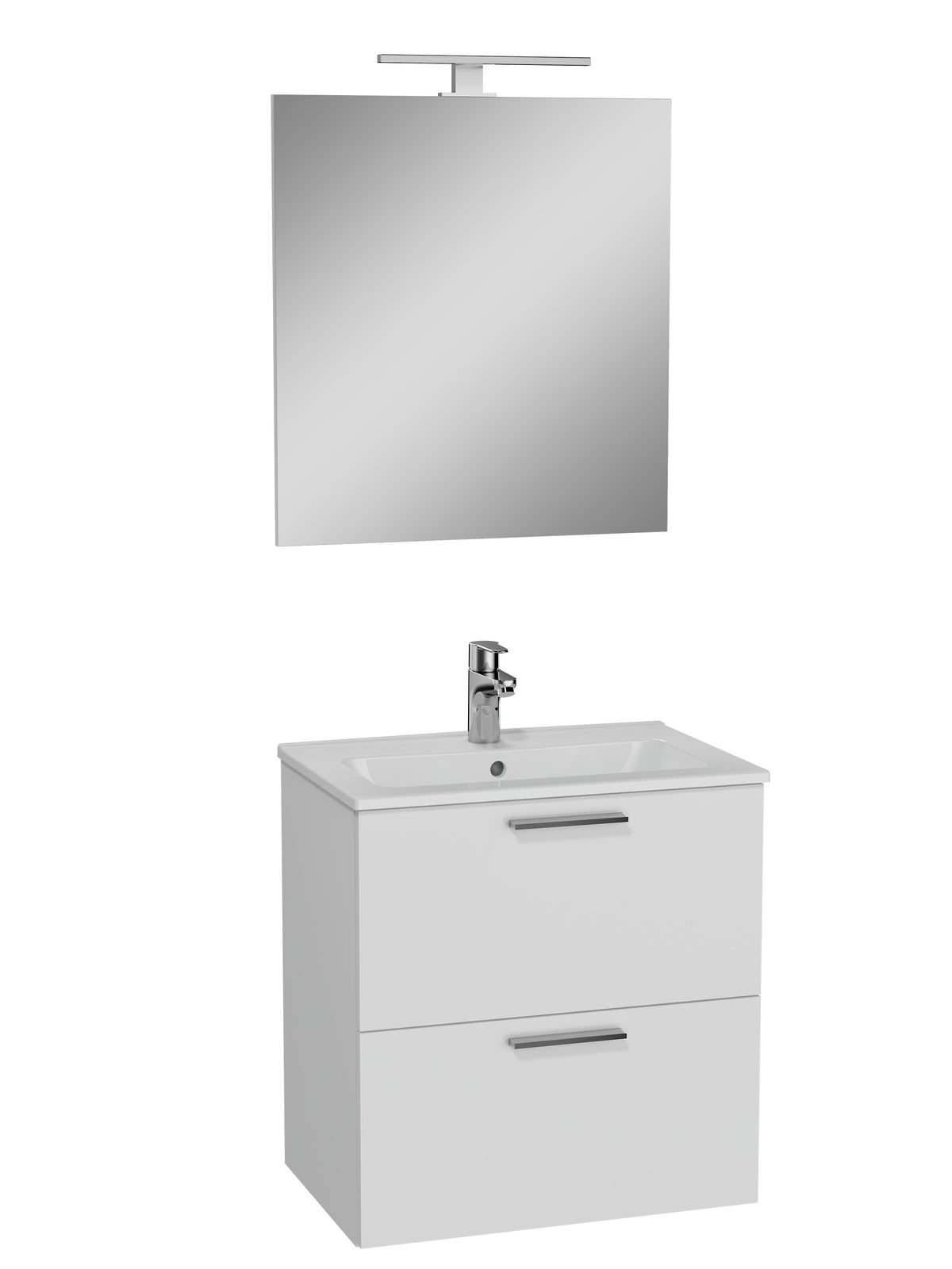 VitrA Mia Bathroom Furniture Set 60Cm, Glossy White