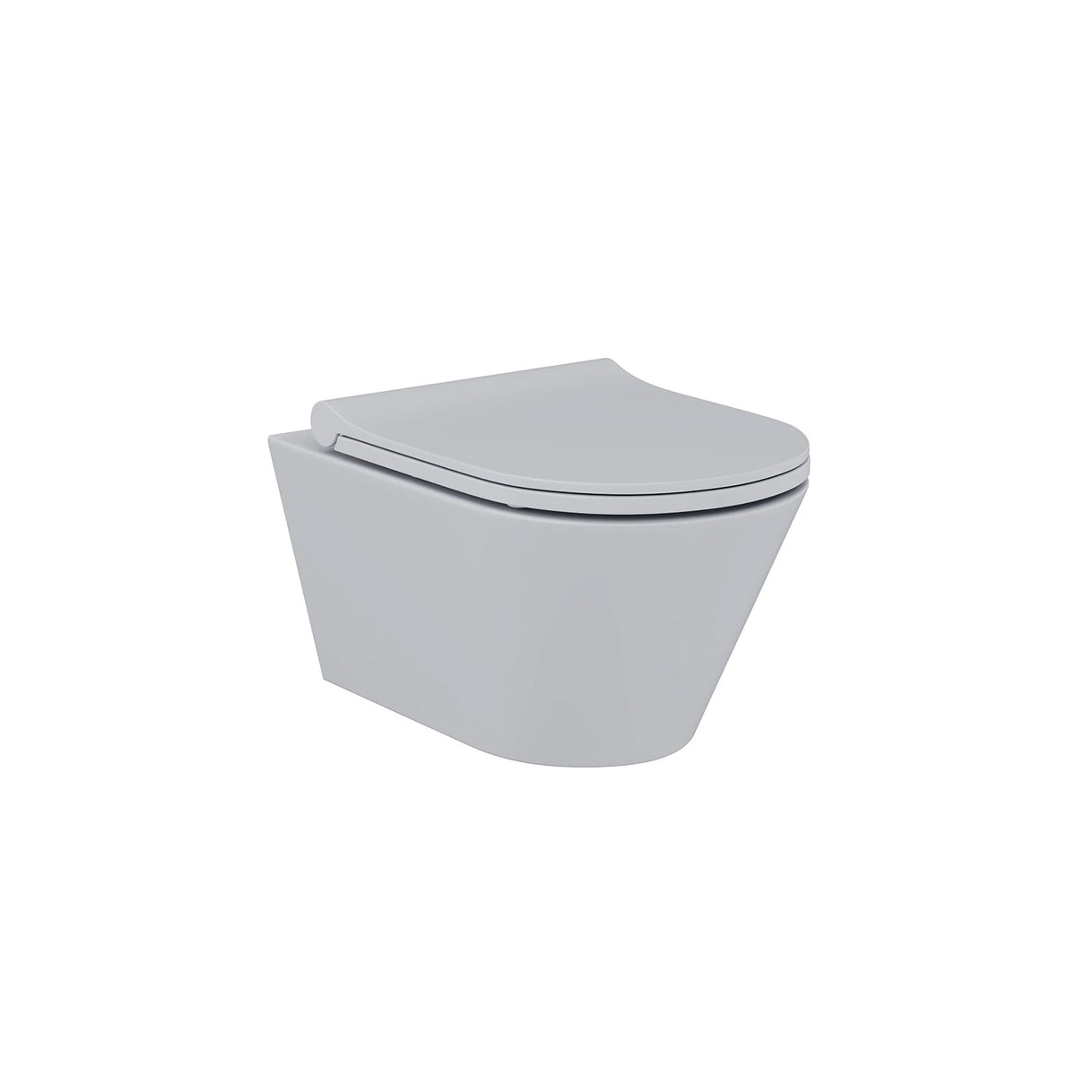 DutchLine - Avva Toiletpot Met Bidet - Mat Grijs - 355x530mm