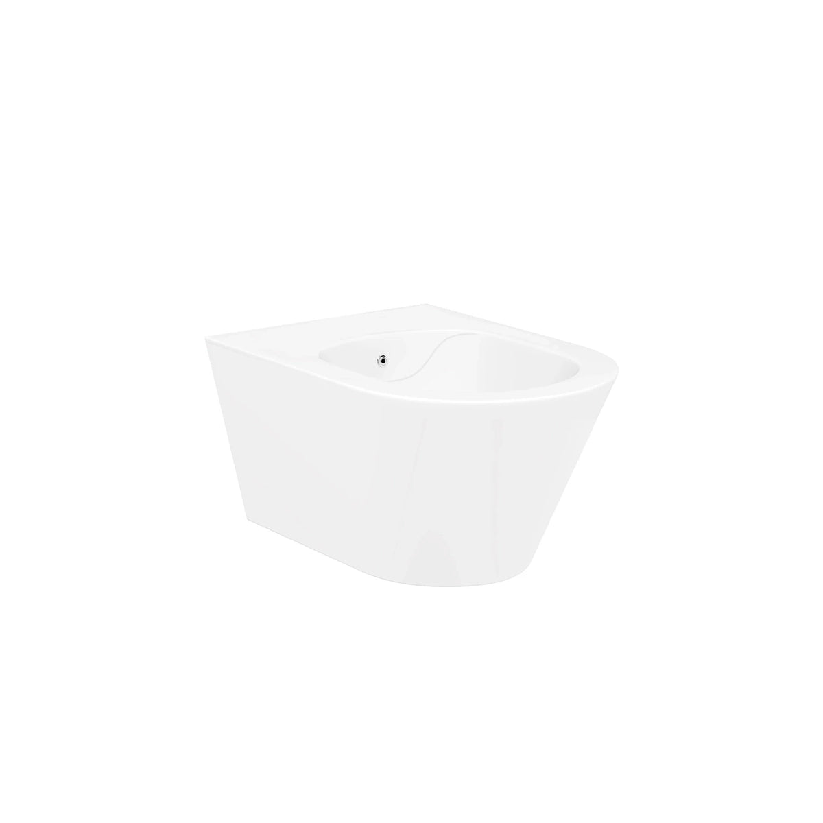 DutchLine - Avva Toiletpot Met Bidet - Mat Wit - 355x530mm