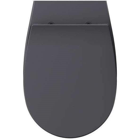 Isvea D10 WC-bril, Antraciet